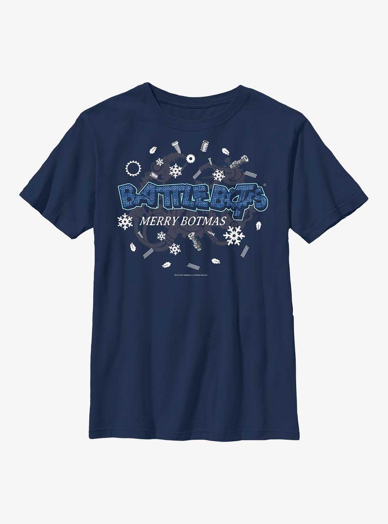 BattleBots Merry Botmas Youth T-Shirt, , hi-res