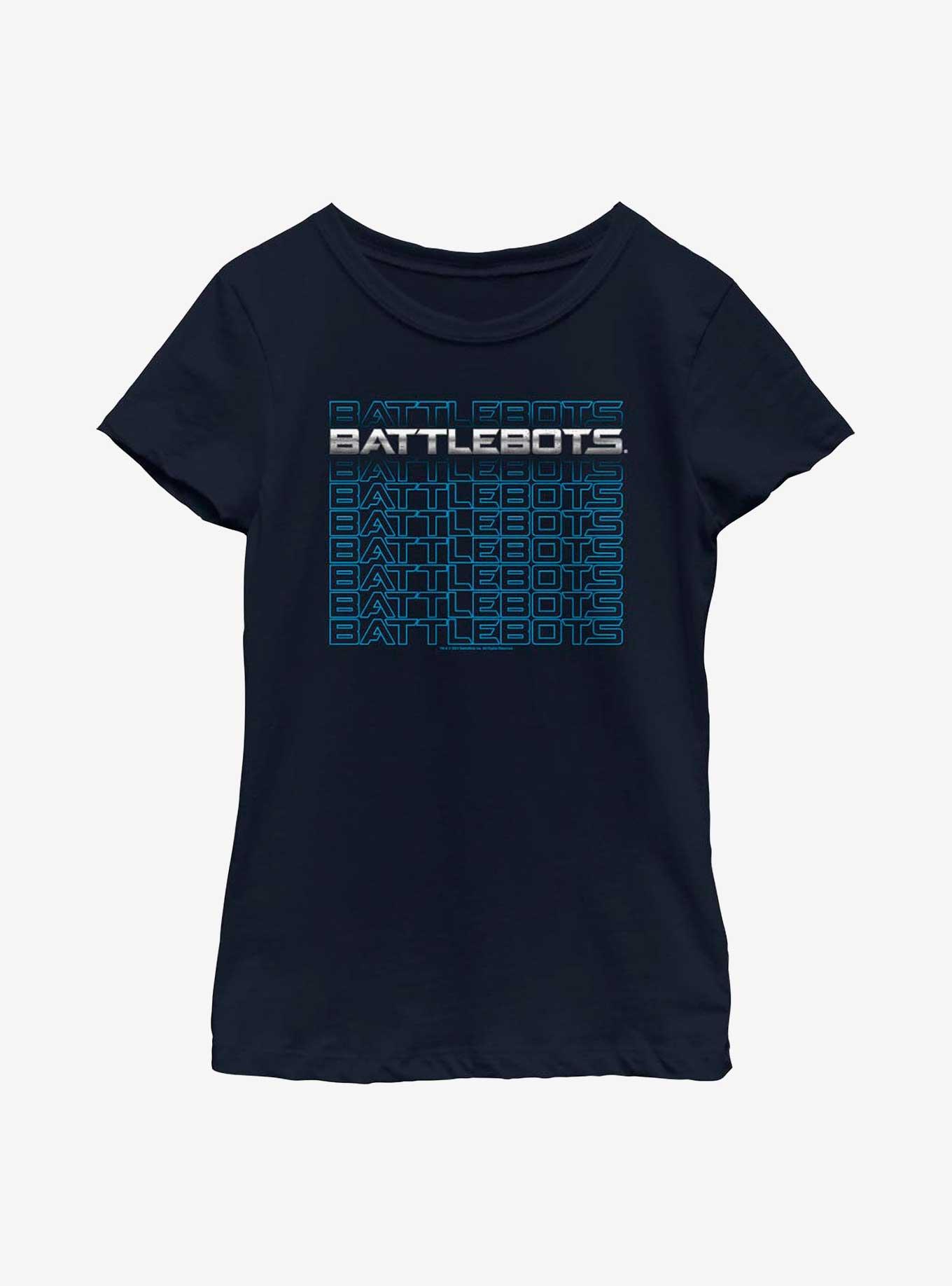 BattleBots BattleBots Text Stack Youth T-Shirt, , hi-res