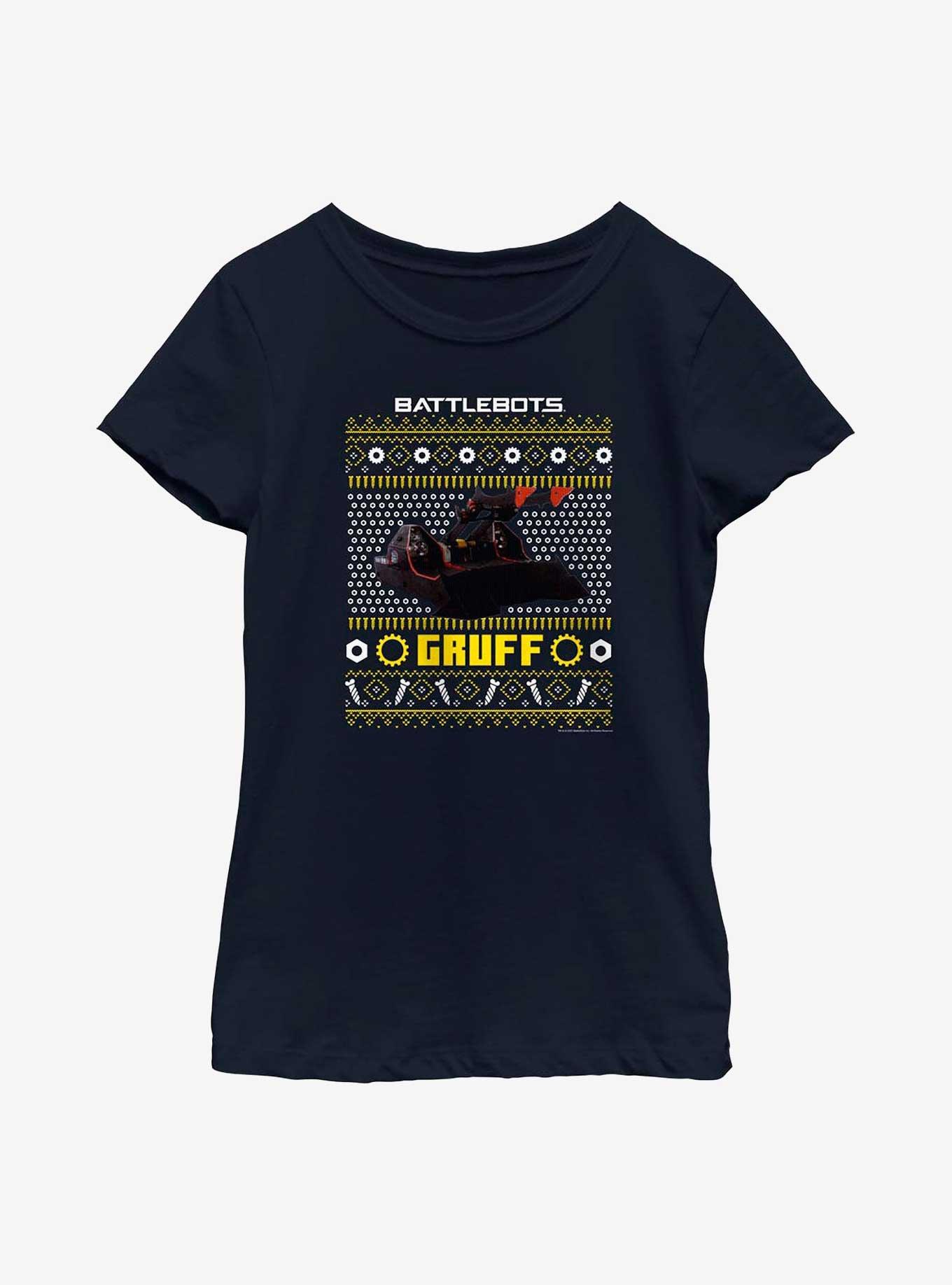 BattleBots Gruff Holiday Sweater Youth T-Shirt, , hi-res