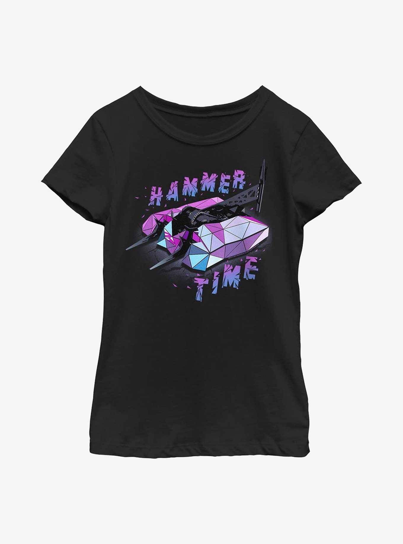 BattleBots Hammer Time Youth T-Shirt, BLACK, hi-res