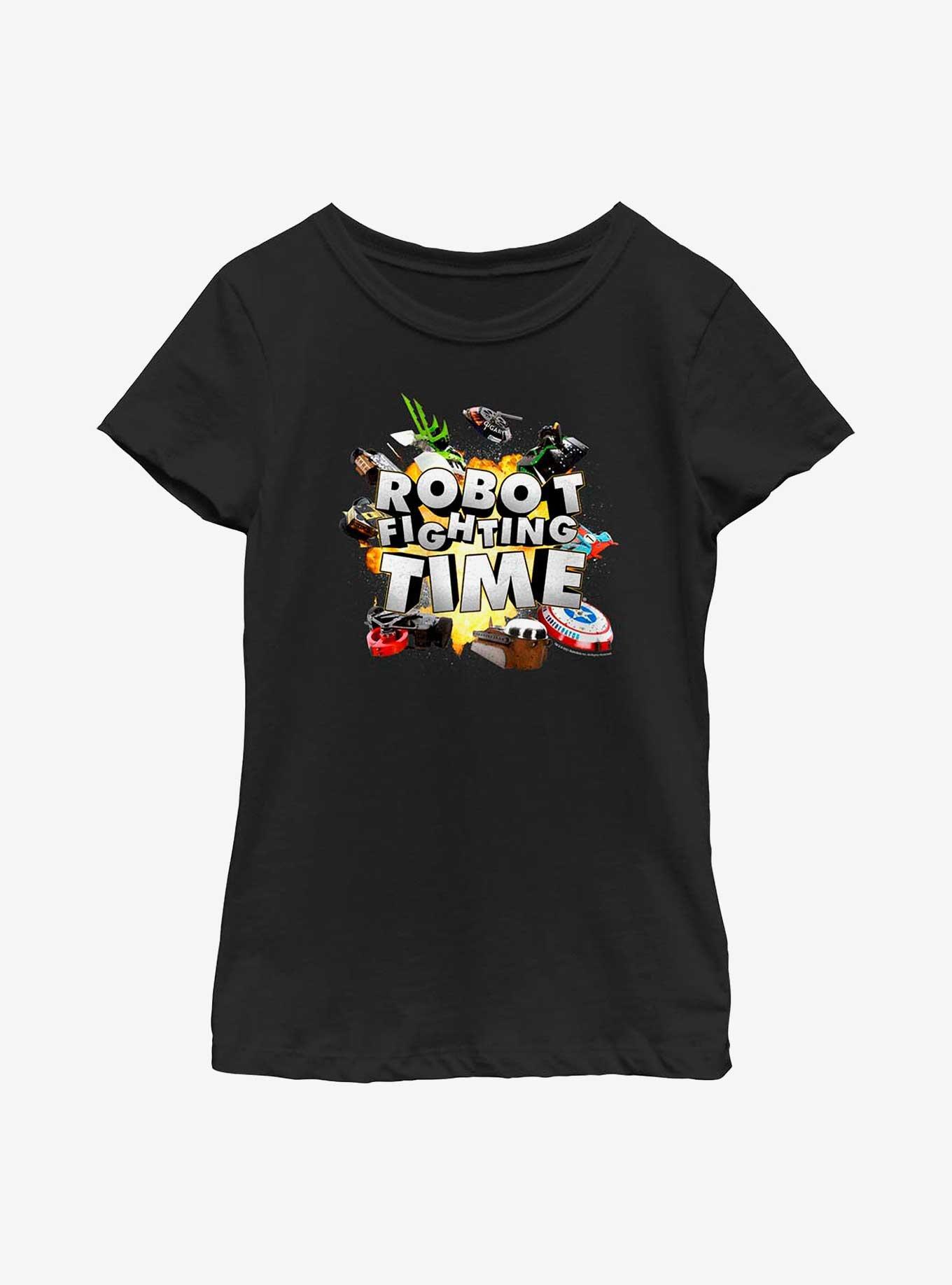 BattleBots Robot Fighting Time Youth T-Shirt, , hi-res