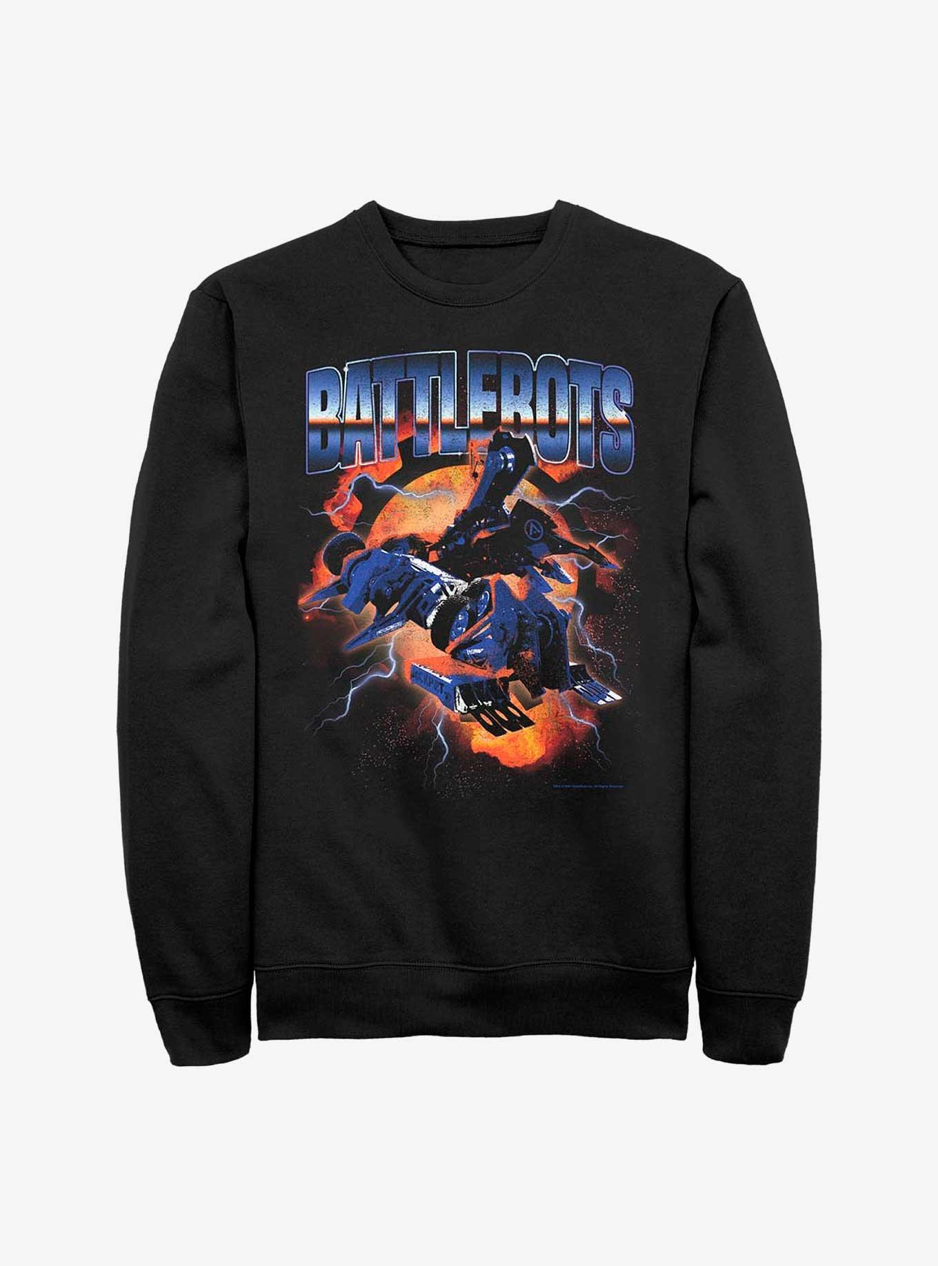 BattleBots Explosive Bots Sweatshirt, BLACK, hi-res