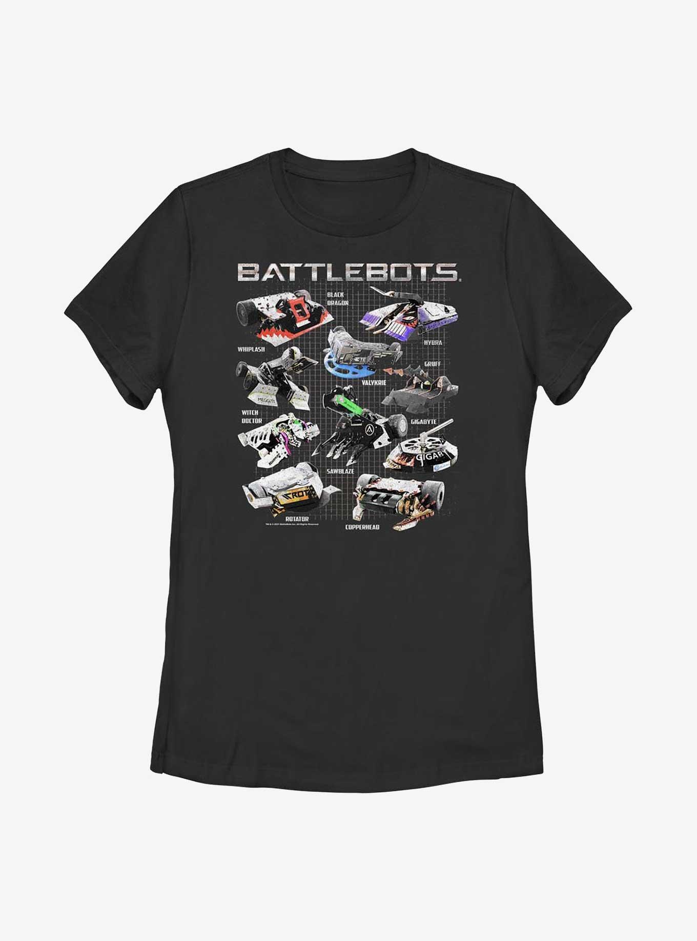 BattleBots Textbook Group Womens T-Shirt, BLACK, hi-res