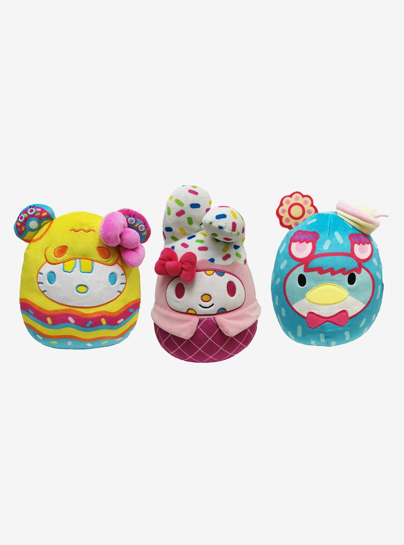 Hello Kitty and Friends 5-Pack Plush Figure Collection with 5 Soft Dolls, Size: One Size