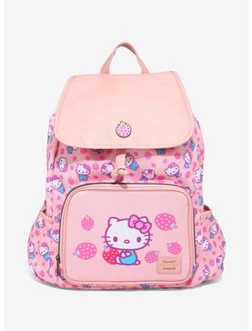 Loungefly Hello Kitty Strawberry Slouch Backpack, , hi-res