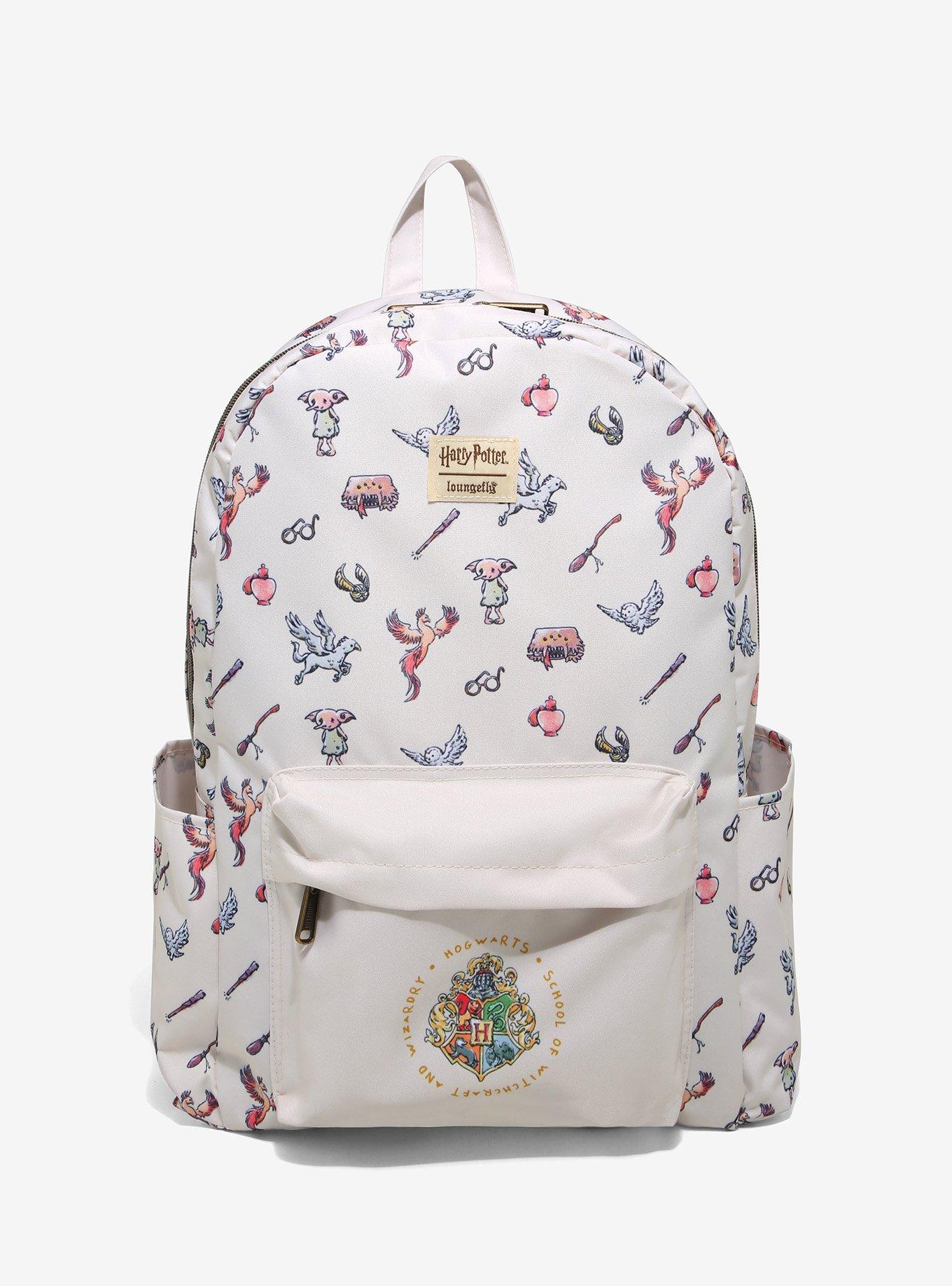 Loungefly Harry Potter Magical Creatures & Items Backpack | Hot Topic