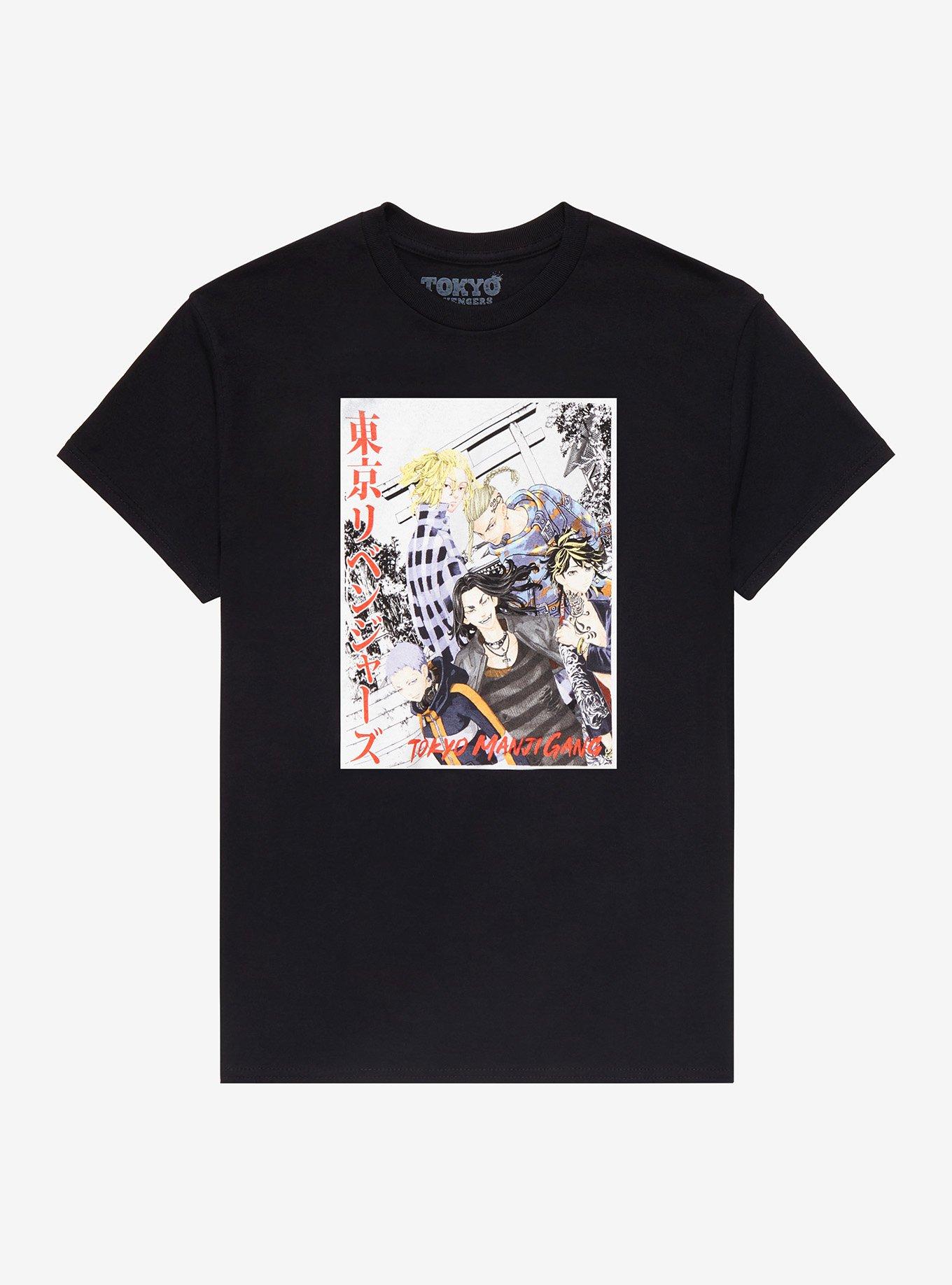 Tokyo Revengers Tokyo Manji Founders Manga T-Shirt, BLACK, hi-res