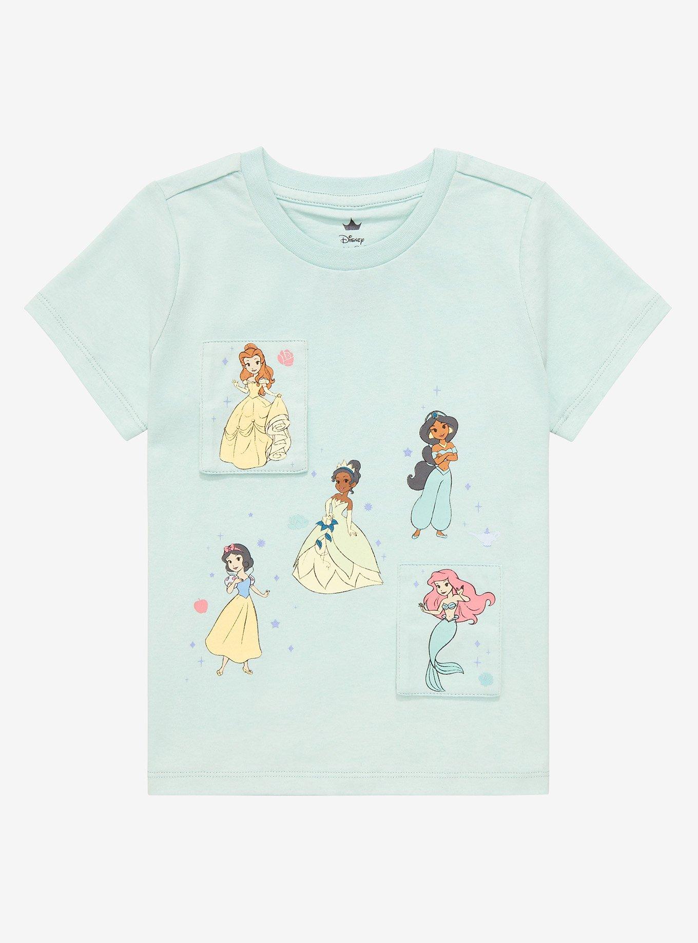 Disney Princess Character Portraits Toddler T-Shirt - BoxLunch Exclusive, , hi-res