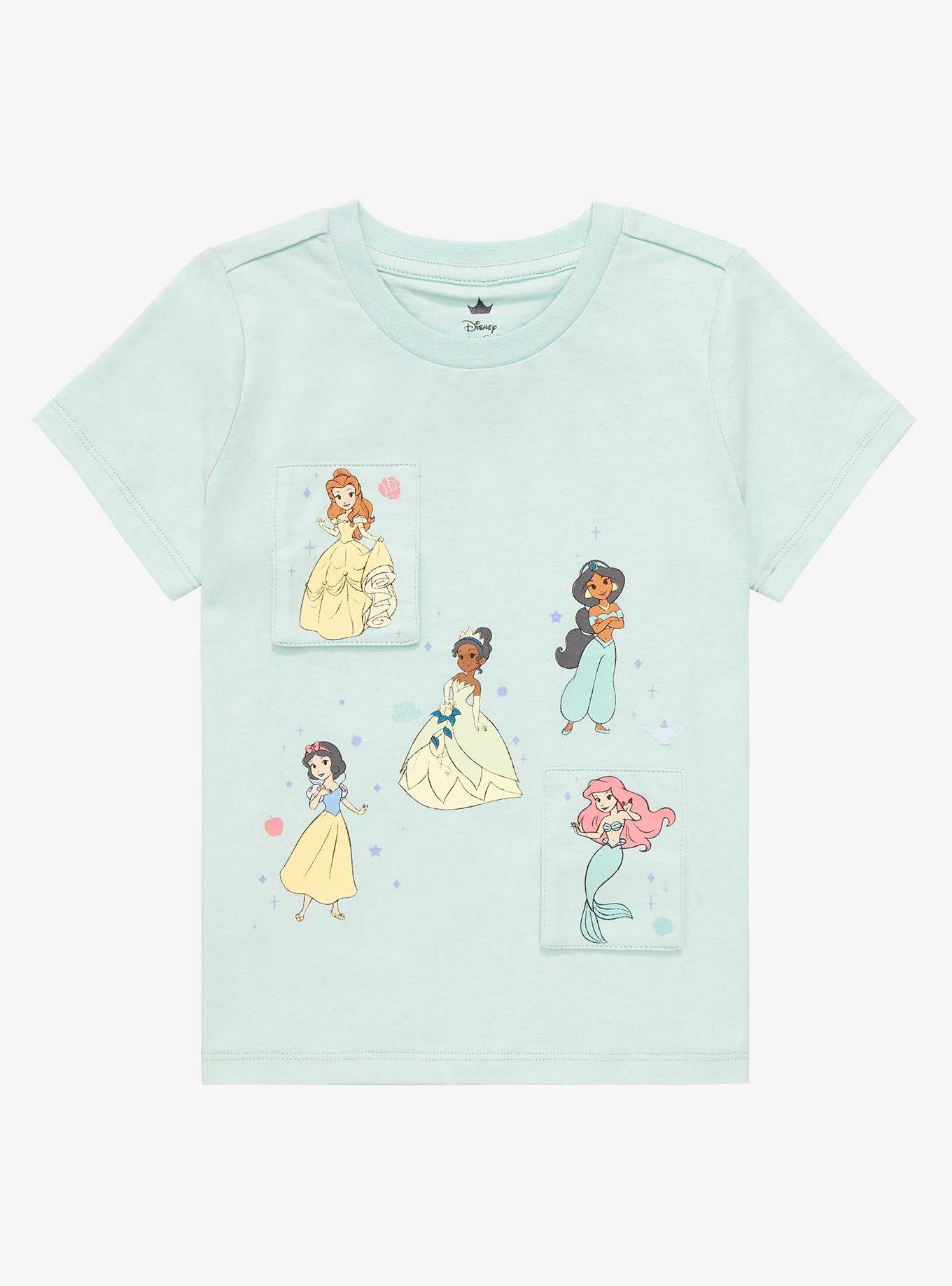 Disney Princess Character Portraits Toddler T-Shirt - BoxLunch Exclusive, , hi-res