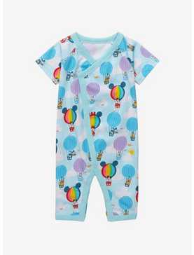 Disney Mickey Mouse & Friends Air Balloons Infant Wrap One-Piece - BoxLunch Exclusive, , hi-res