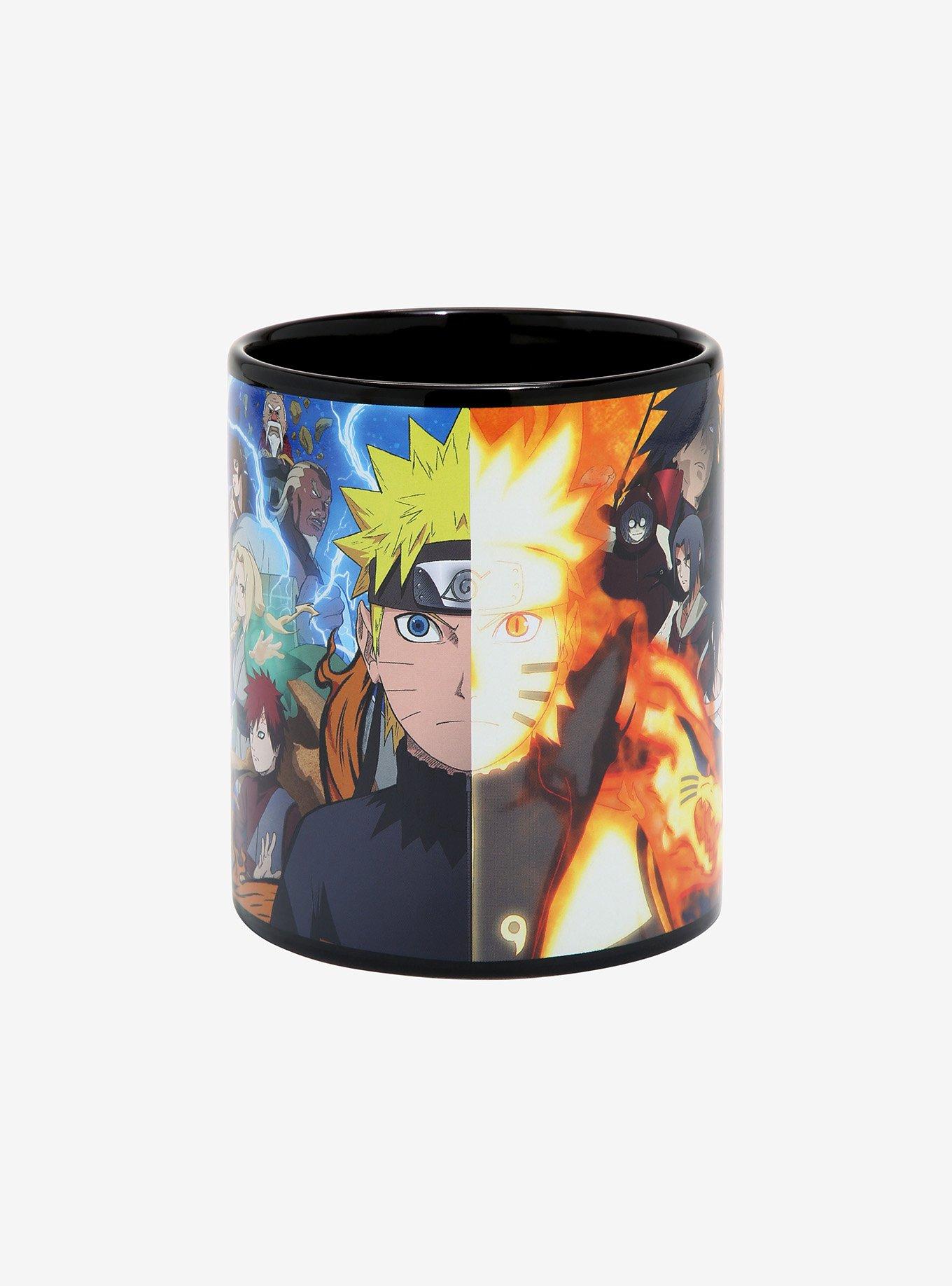 Naruto Shippuden Split Portrait Mug, , hi-res