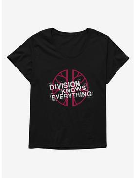 Doctor Who Division Knows Everything Womens T-Shirt Plus Size, , hi-res
