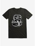 Cobra Kai Black And White Logo T-Shirt, BLACK, hi-res