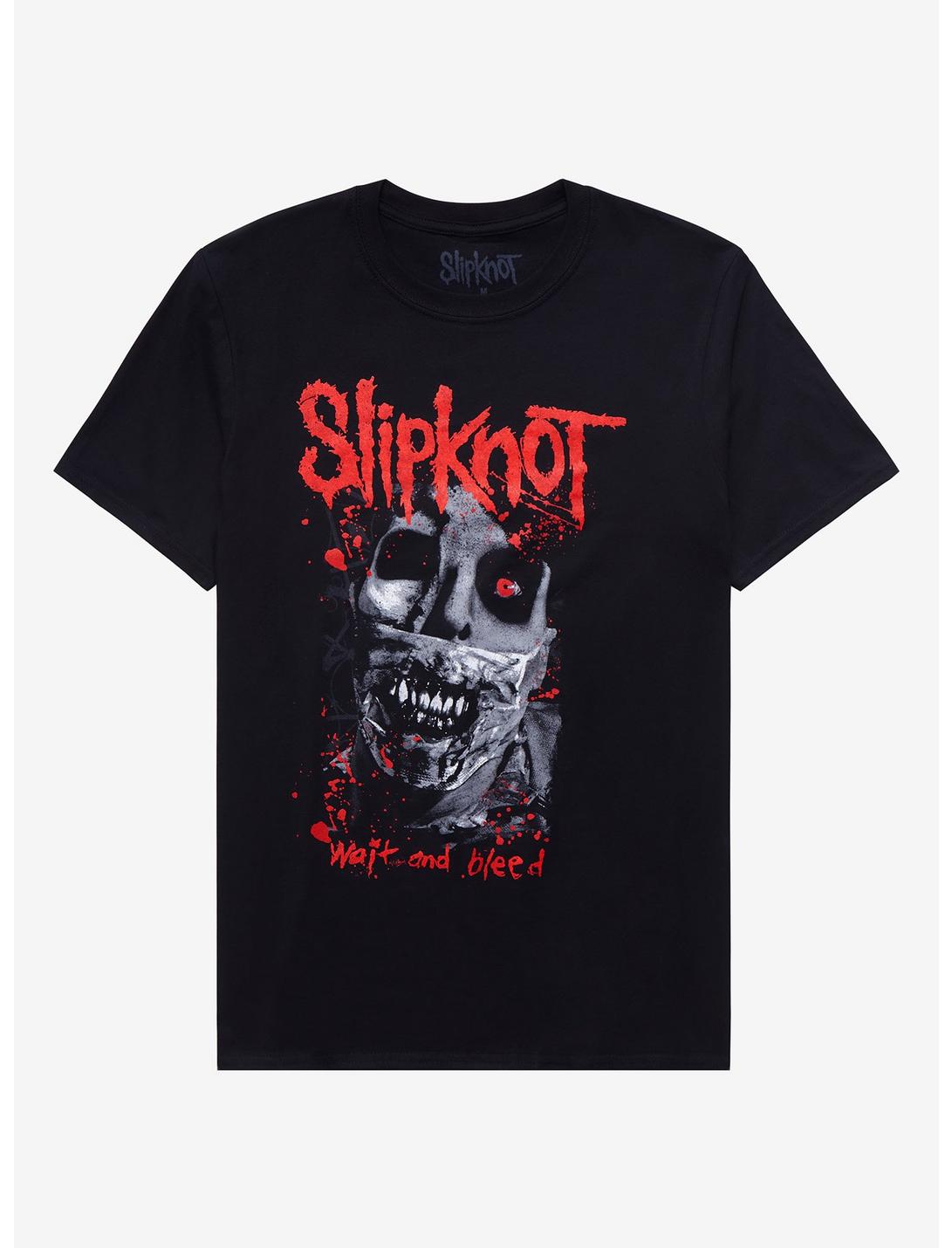 Slipknot Wait And Bleed T-Shirt, BLACK, hi-res
