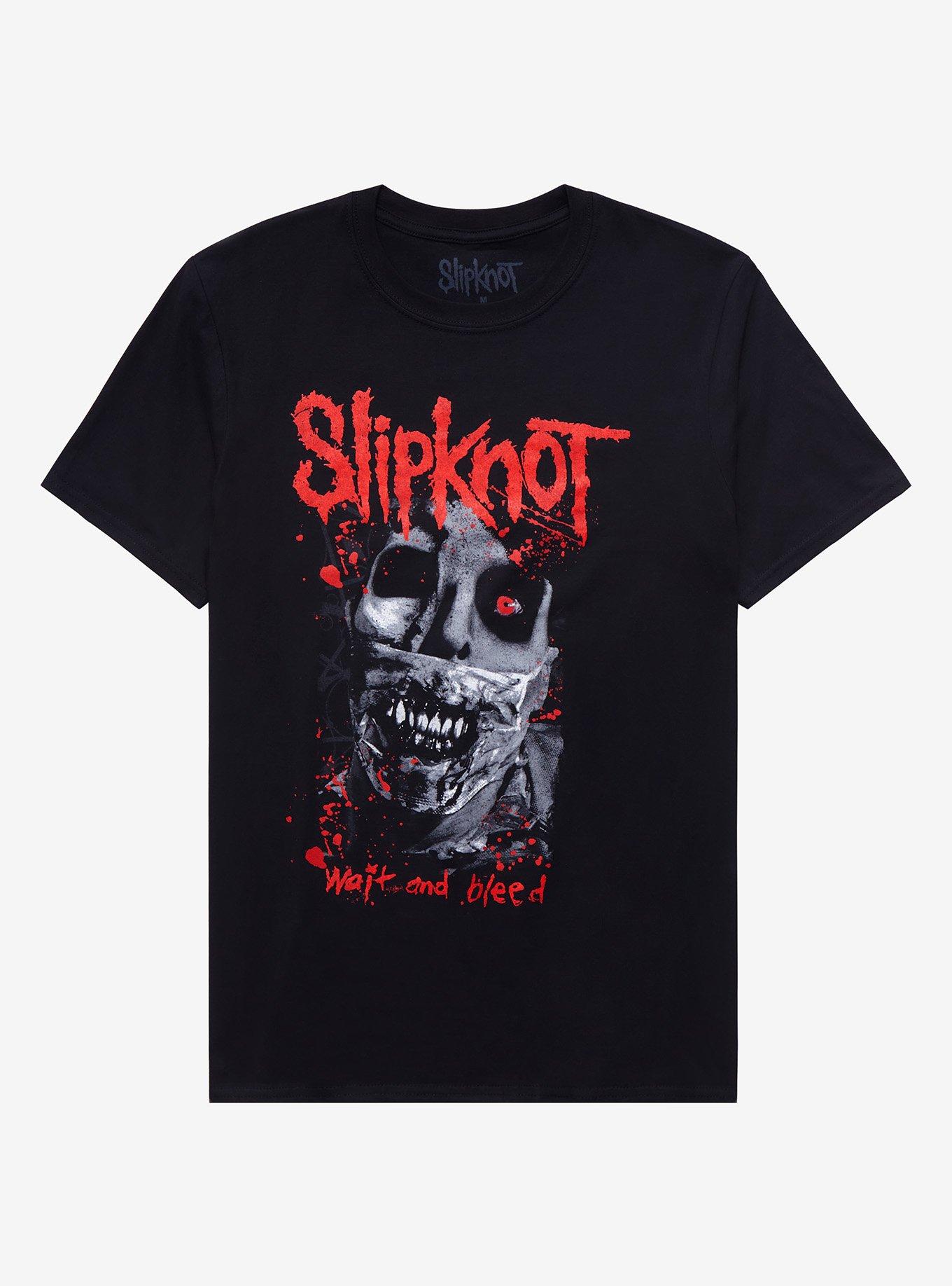 Slipknot Wait And Bleed T-Shirt, BLACK, hi-res