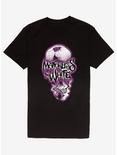 Motionless In White Distorted Skull T-Shirt, BLACK, hi-res