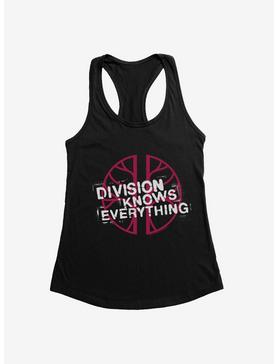 Doctor Who Division Knows Everything Womens Tank Top, , hi-res