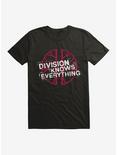 Doctor Who Division Knows Everything T-Shirt, BLACK, hi-res