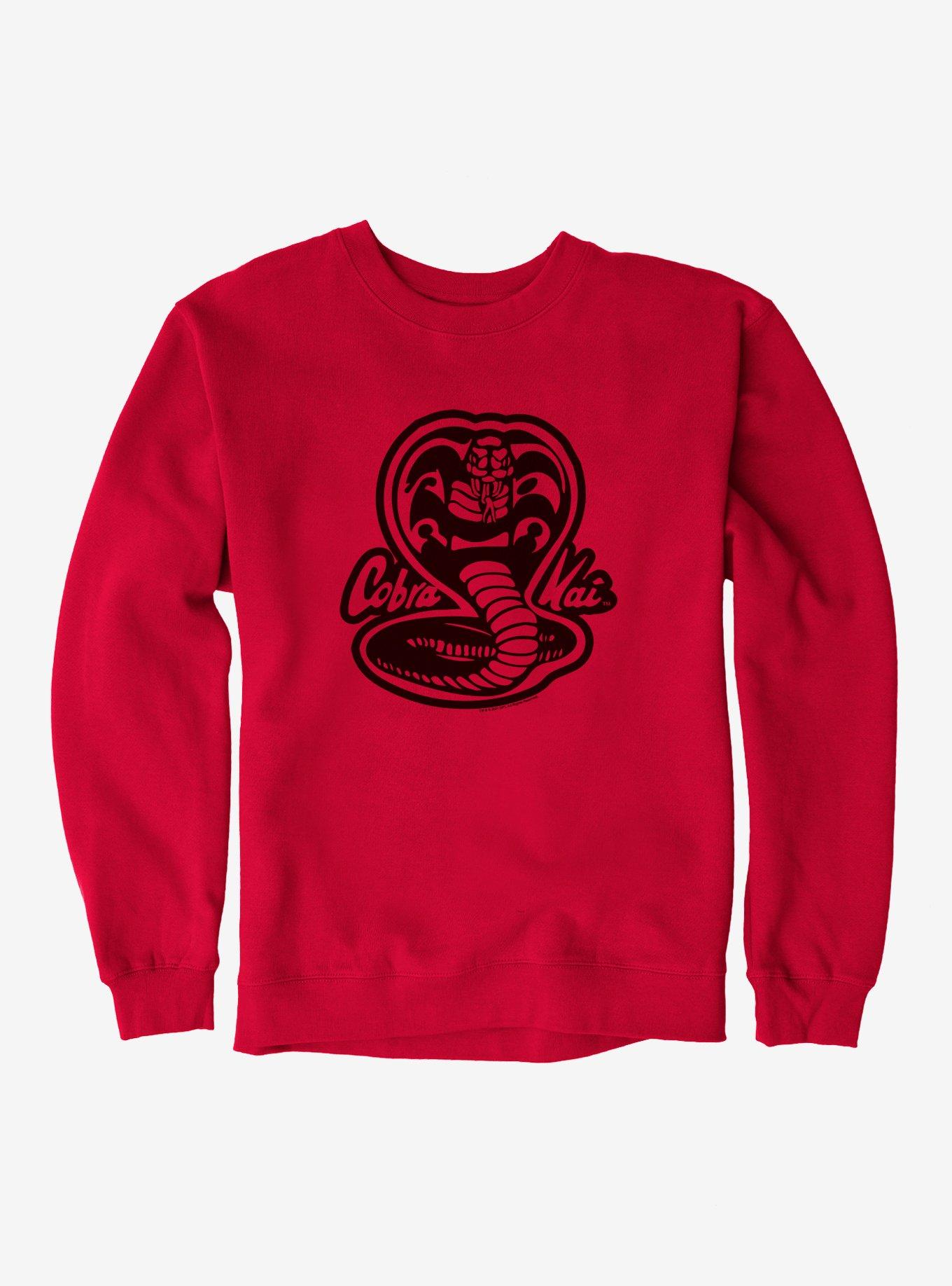 Cobra Kai Black And White Logo Sweatshirt