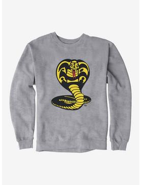 Cobra Kai Logo Sweatshirt, HEATHER GREY, hi-res
