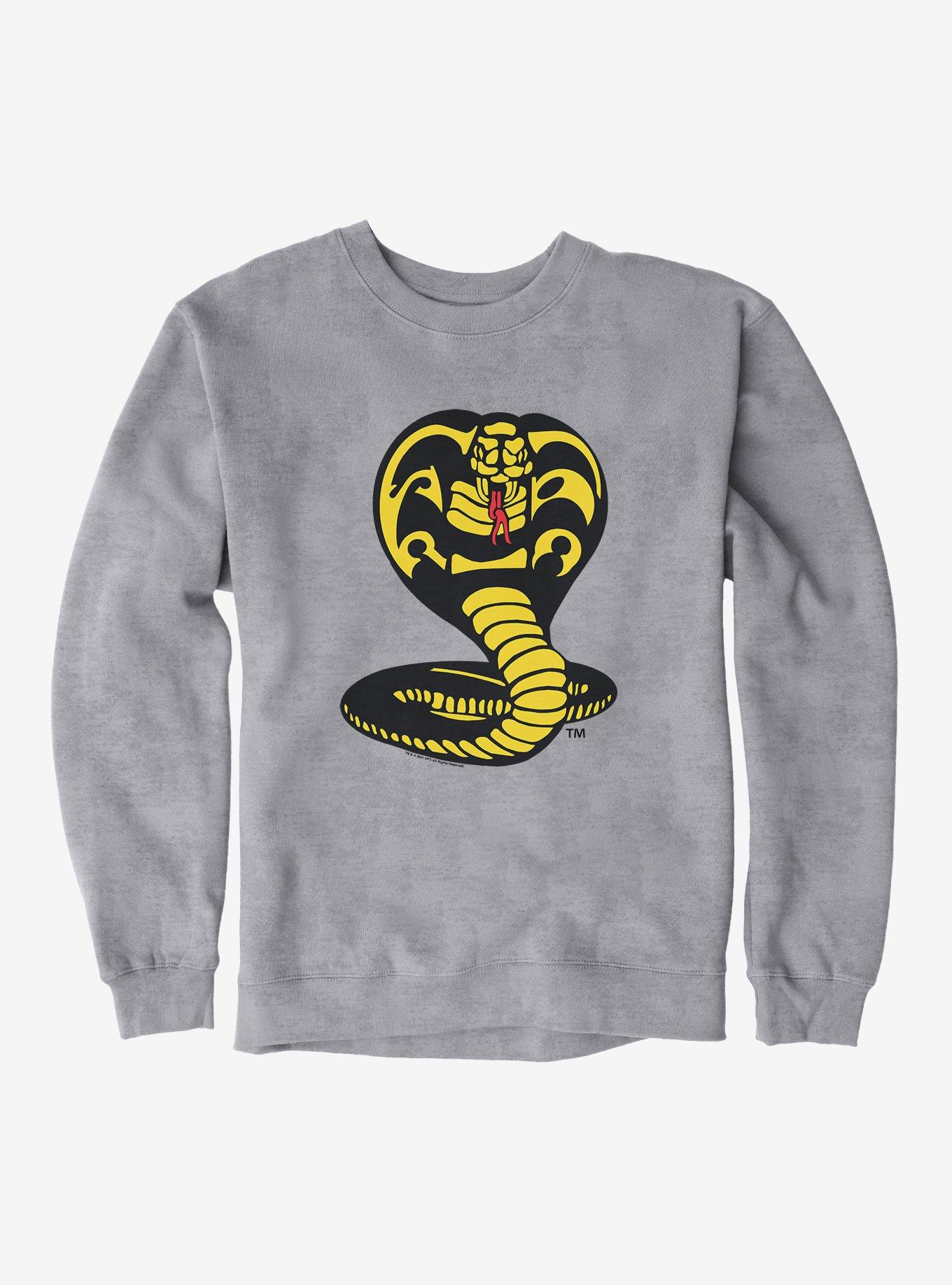 Cobra Kai Logo Sweatshirt, HEATHER GREY, hi-res