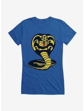Cobra Kai Logo Girls T-Shirt, ROYAL, hi-res