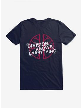 Doctor Who Division Knows Everything T-Shirt, NAVY, hi-res