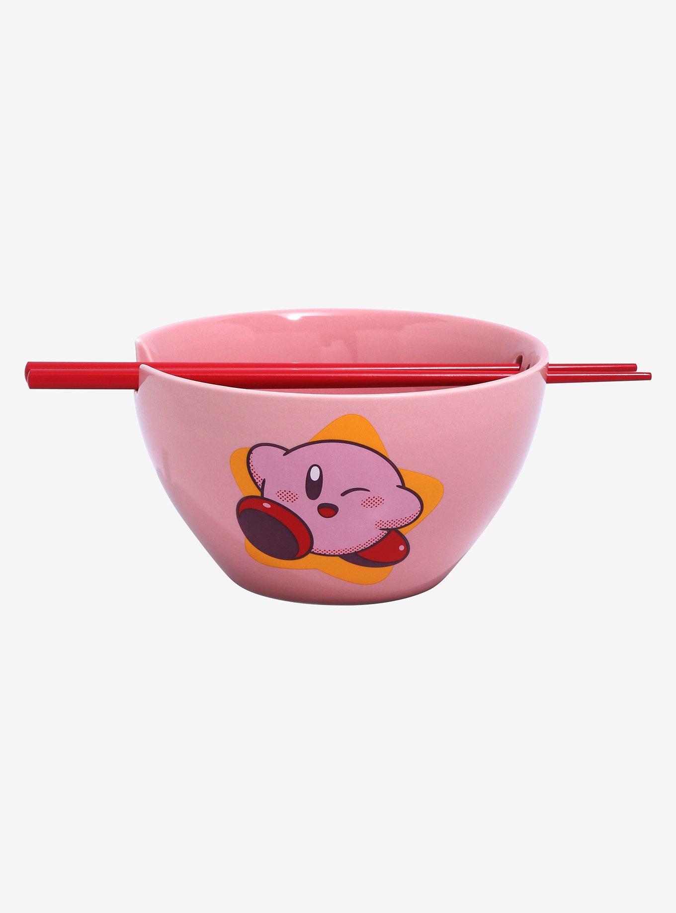 Nintendo Kirby Portrait Ramen Bowl with Chopsticks, , hi-res