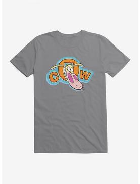 Cow and Chicken Cow Logo T-Shirt, STORM GREY, hi-res