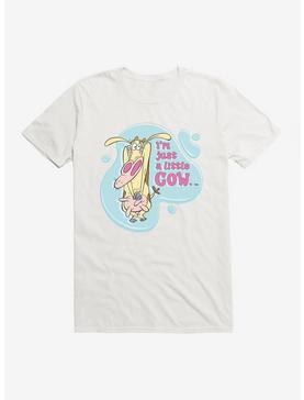 Cow and Chicken Little Cow T-Shirt, WHITE, hi-res