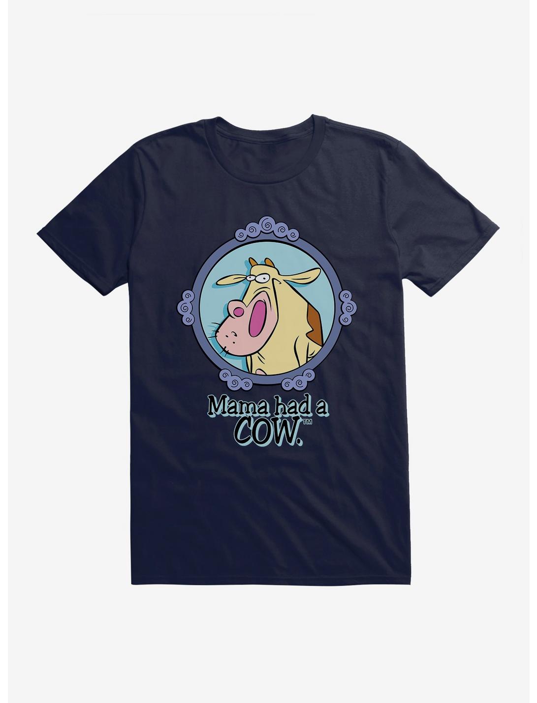 Cow and Chicken Mama Had a Cow T-Shirt, , hi-res