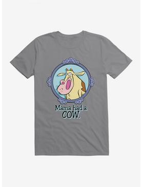 Cow and Chicken Mama Had a Cow T-Shirt, STORM GREY, hi-res