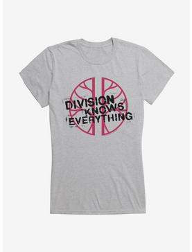 Doctor Who Division Knows Everything Girls T-Shirt, HEATHER, hi-res