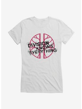 Doctor Who Division Knows Everything Girls T-Shirt, WHITE, hi-res