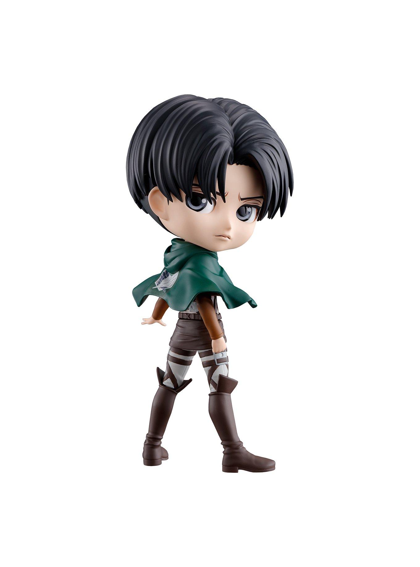 Banpresto Attack On Titan Q Posket Levi Ackerman (Ver. A) Figure, , hi-res