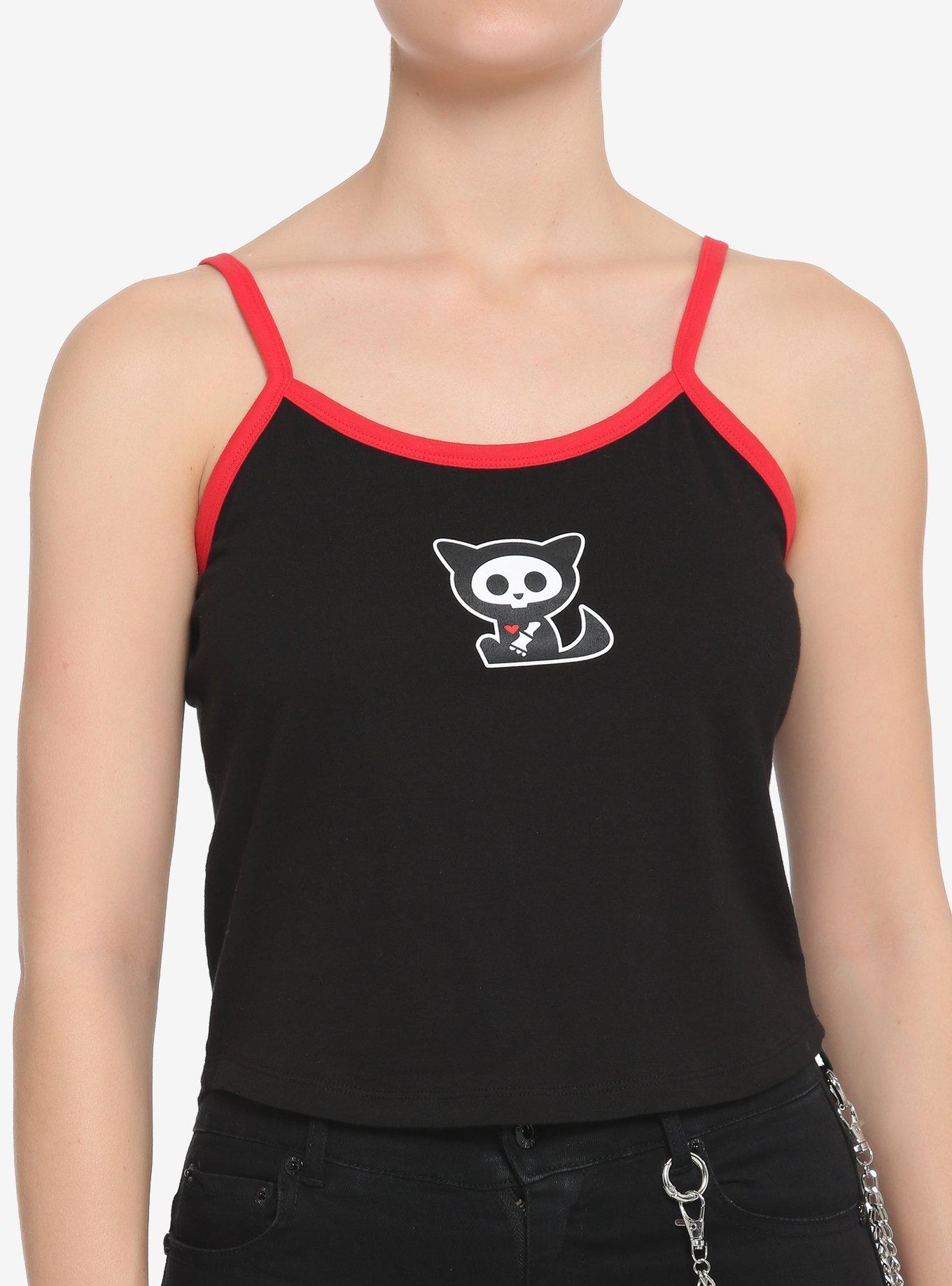 Skelanimals Kit Halter Swim Top, Hot Topic