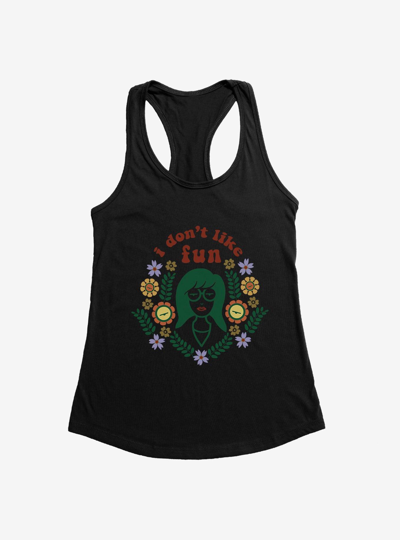 Daria I Don't Like Fun Floral Girls Tank | Hot Topic