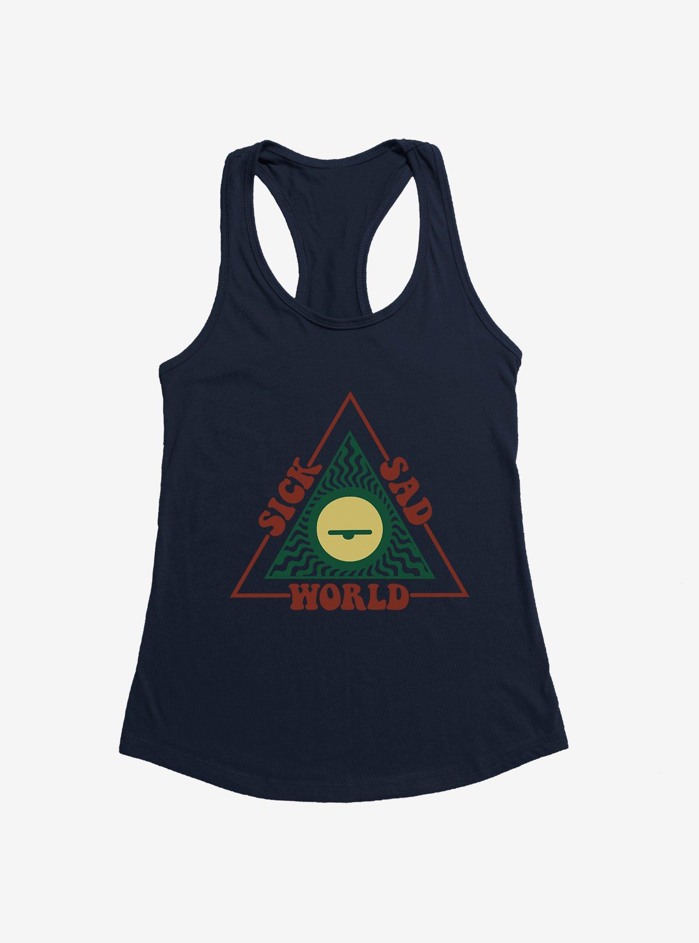 Daria Sick Sad World Triangle Logo Girls Tank, , hi-res