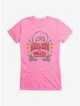 Daria Broaden My Social Horizons Girls T-Shirt, CHARITY PINK, hi-res