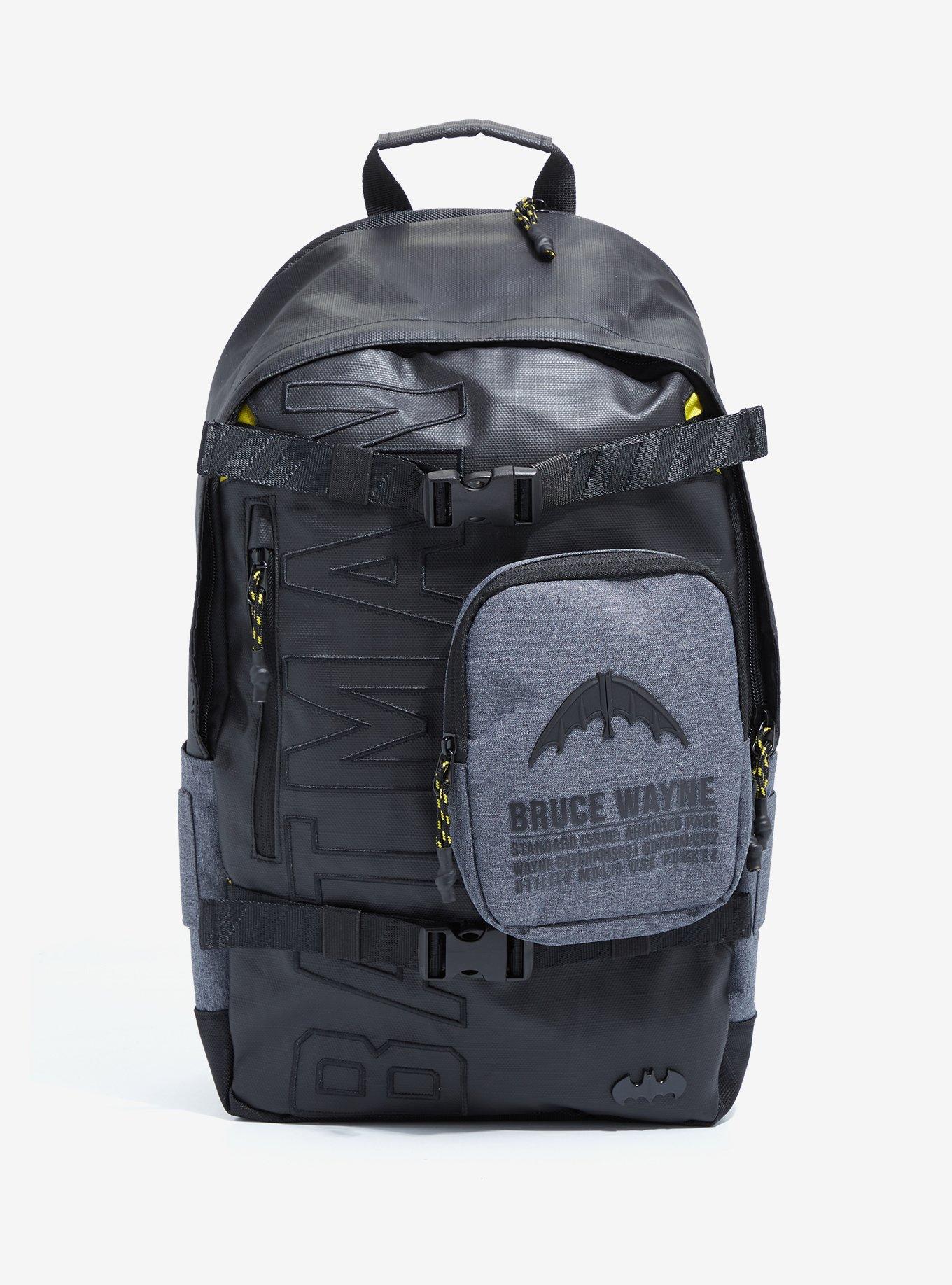 Fast Forward Batman Backpack with Lunch Box Set - Batman Backpack