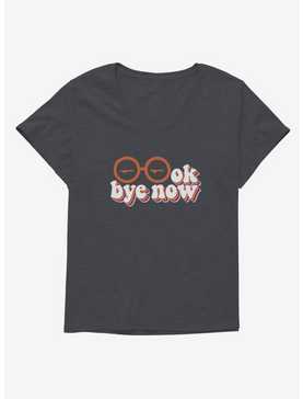 Daria Ok Bye Now Groovy Font Girls T-Shirt Plus Size, , hi-res