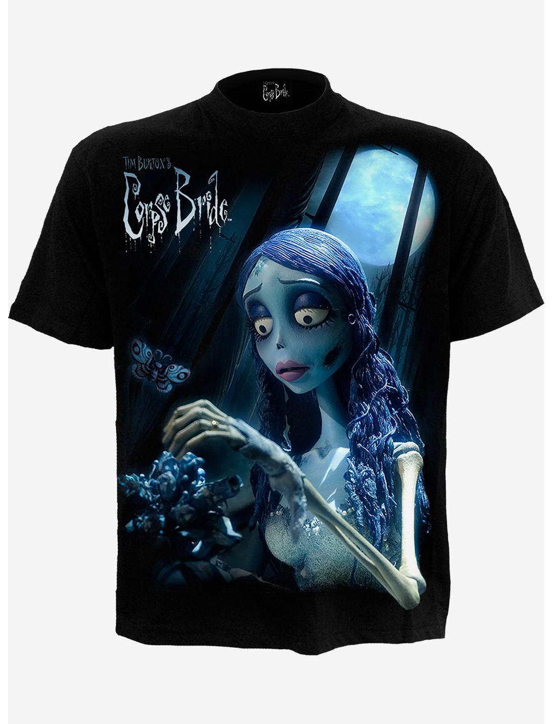 Corpse Bride Glow In The Dark T-Shirt, BLACK, hi-res