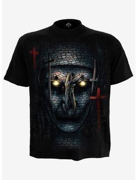 The Nun Skull Illusion T-Shirt, , hi-res