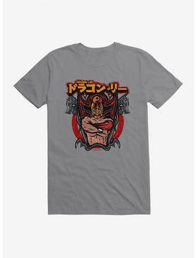 Masked Republic Legends Of Lucha Libre Dragon Lee Crest T-Shirt, STORM GREY, hi-res
