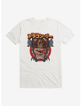Masked Republic Legends Of Lucha Libre Dragon Lee Crest T-Shirt, WHITE, hi-res