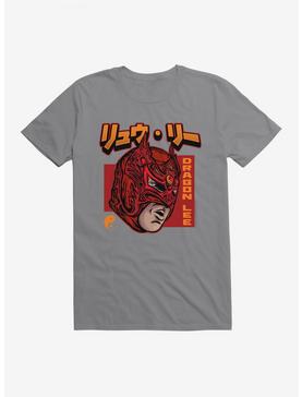 Masked Republic Legends Of Lucha Libre Dragon Lee Masked Headshot T-Shirt, STORM GREY, hi-res