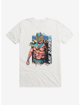 Masked Republic Legends Of Lucha Libre Dragon Lee Portrait T-Shirt, WHITE, hi-res