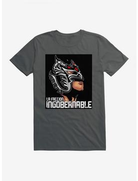 Masked Republic Legends Of Lucha Libre La Faccion Ingobernable Dragon Lee T-Shirt, CHARCOAL, hi-res