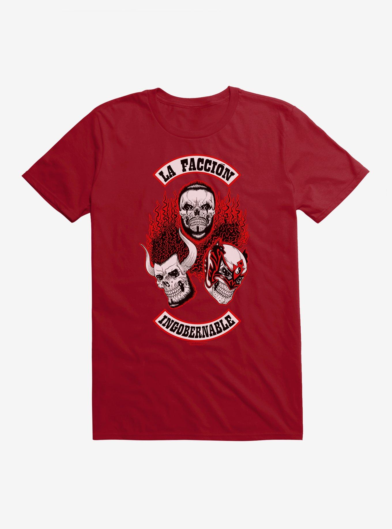 Masked Republic Legends Of Lucha Libre La Faccion Ingobernable Skulls T-Shirt, , hi-res