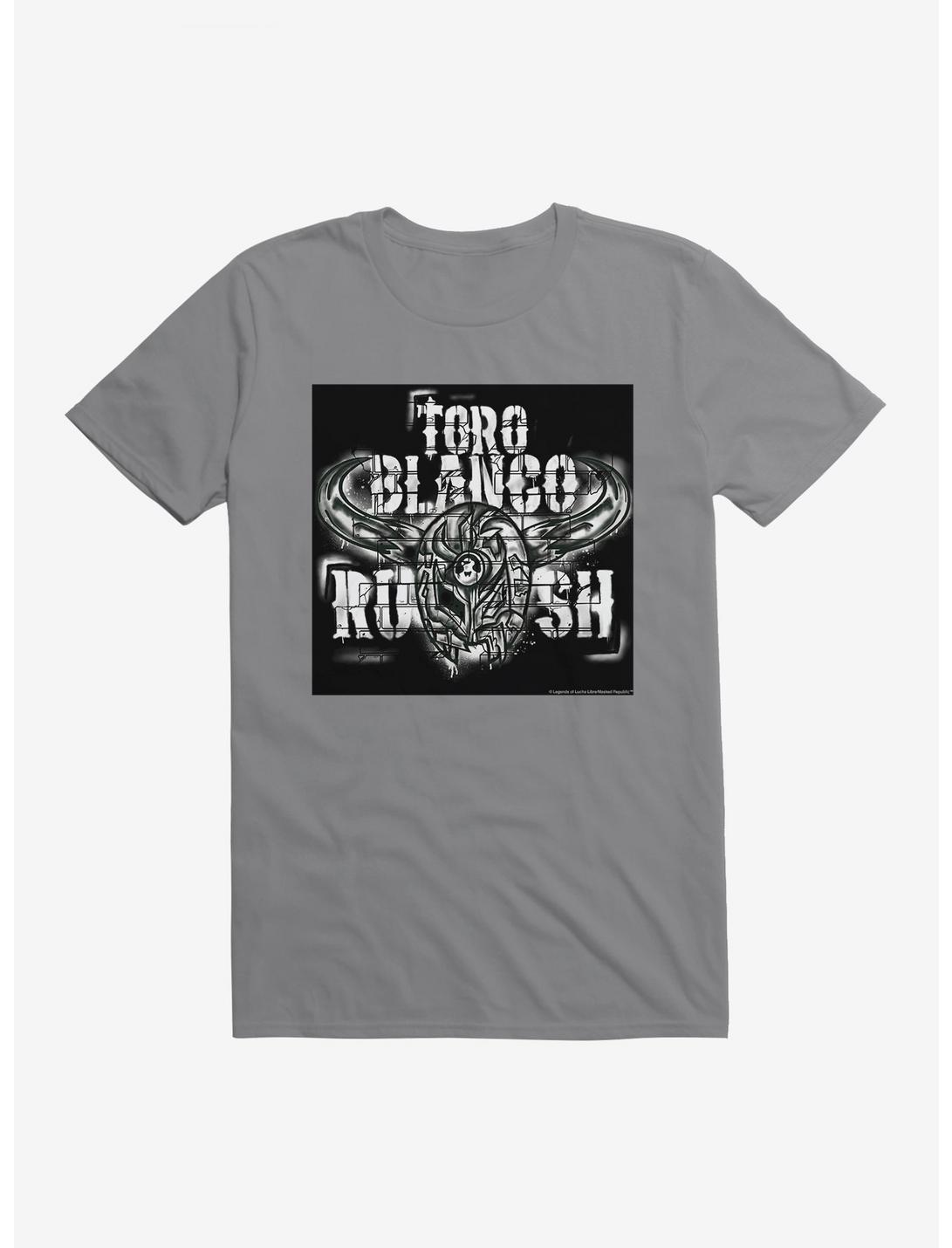 Masked Republic Legends Of Lucha Libre Toro Blanco Rush T-Shirt, STORM GREY, hi-res